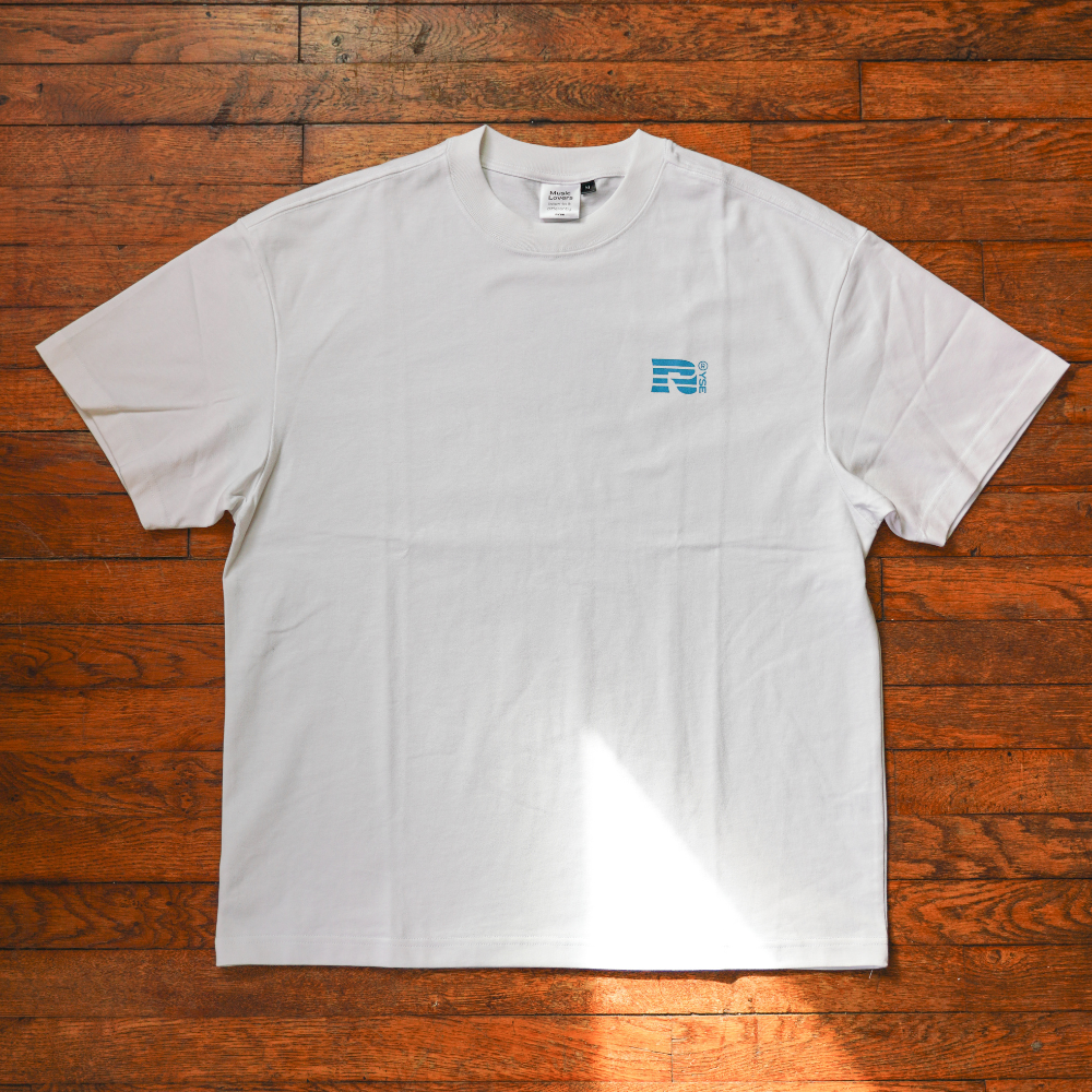 T-shirt vinyl buff blue