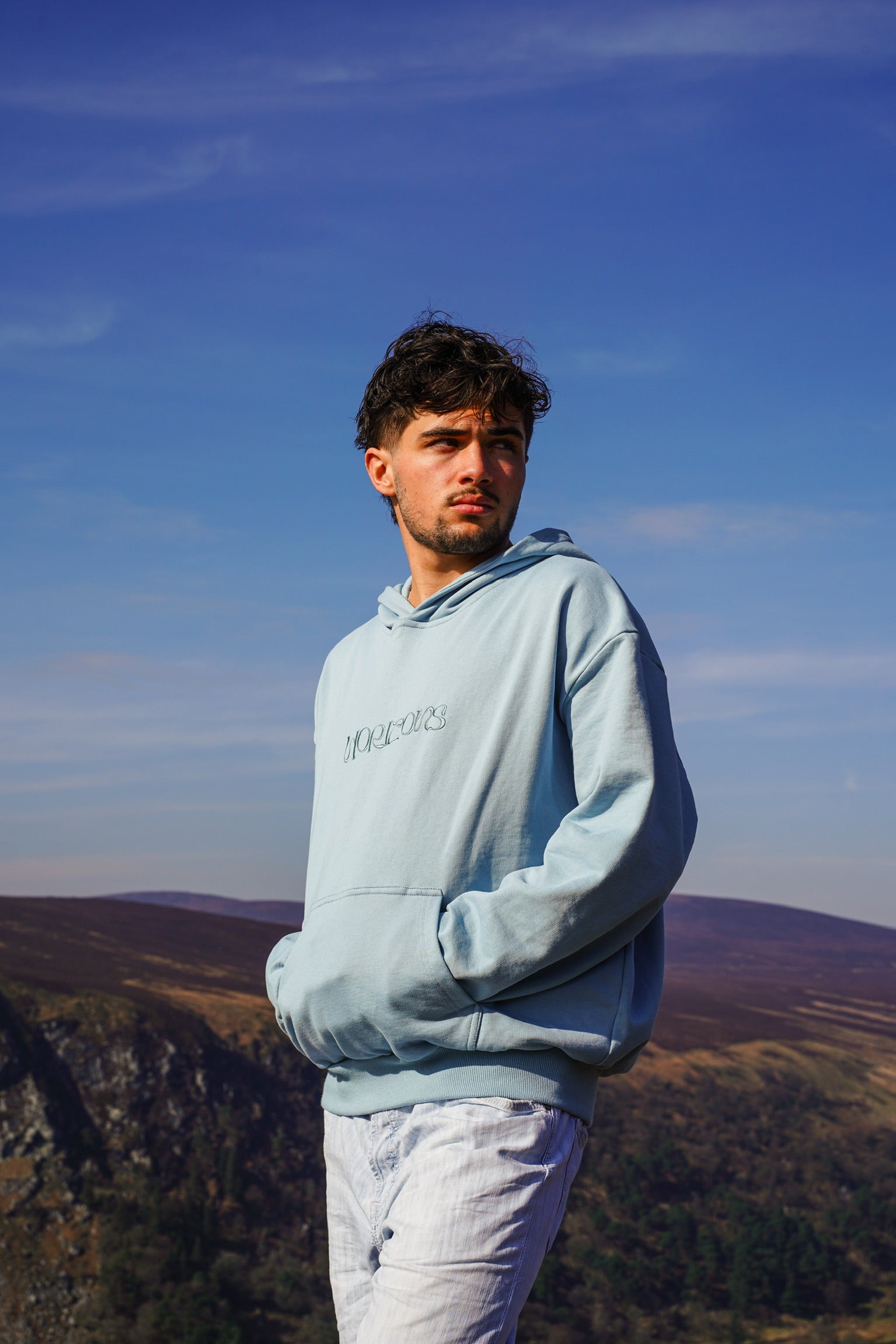 Hoodie Horizons bleu