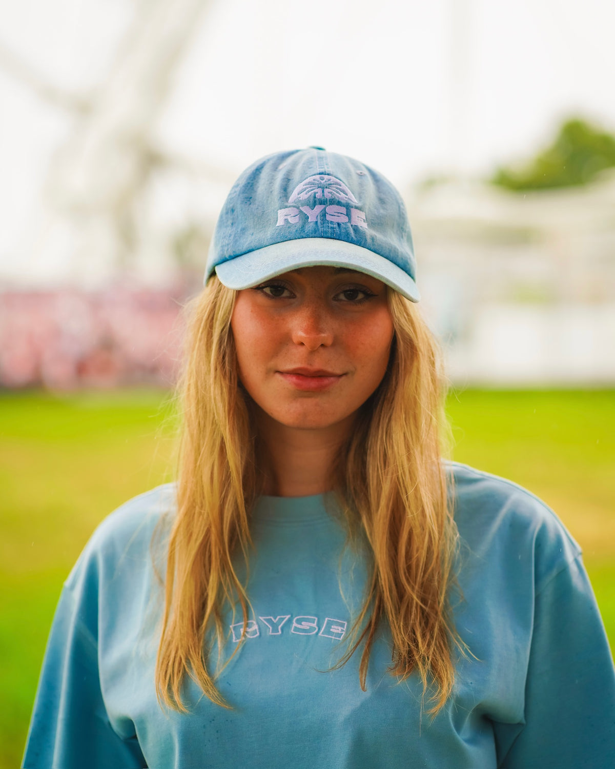 Casquette Ryse bleu clair