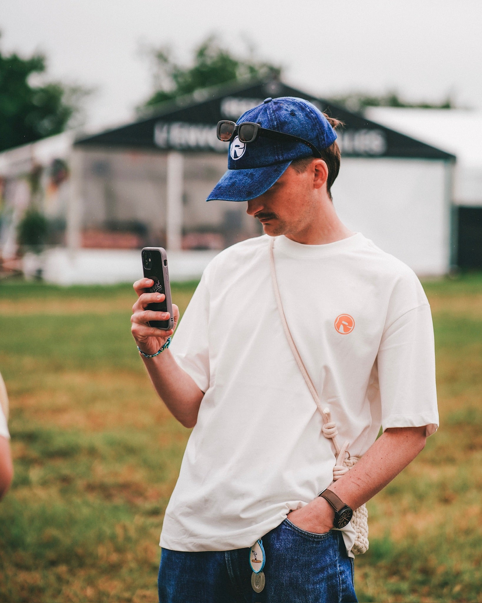 Casquette Ryse bleu foncé