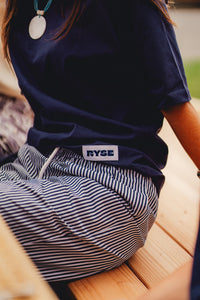 Pantalon rayé