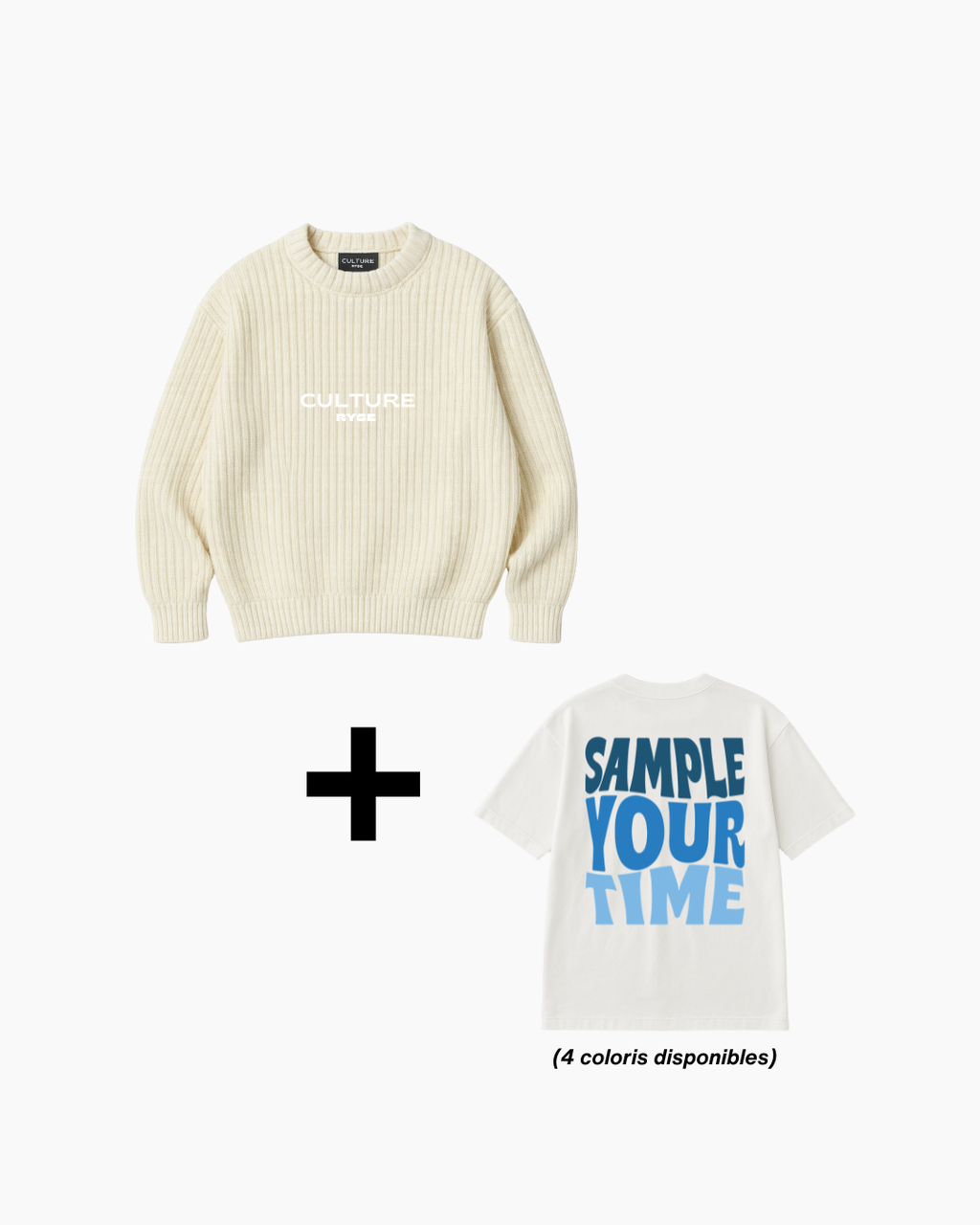 Pack KNIT + T-SHIRT