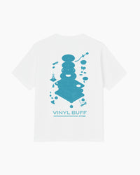 T-shirt vinyl buff blue