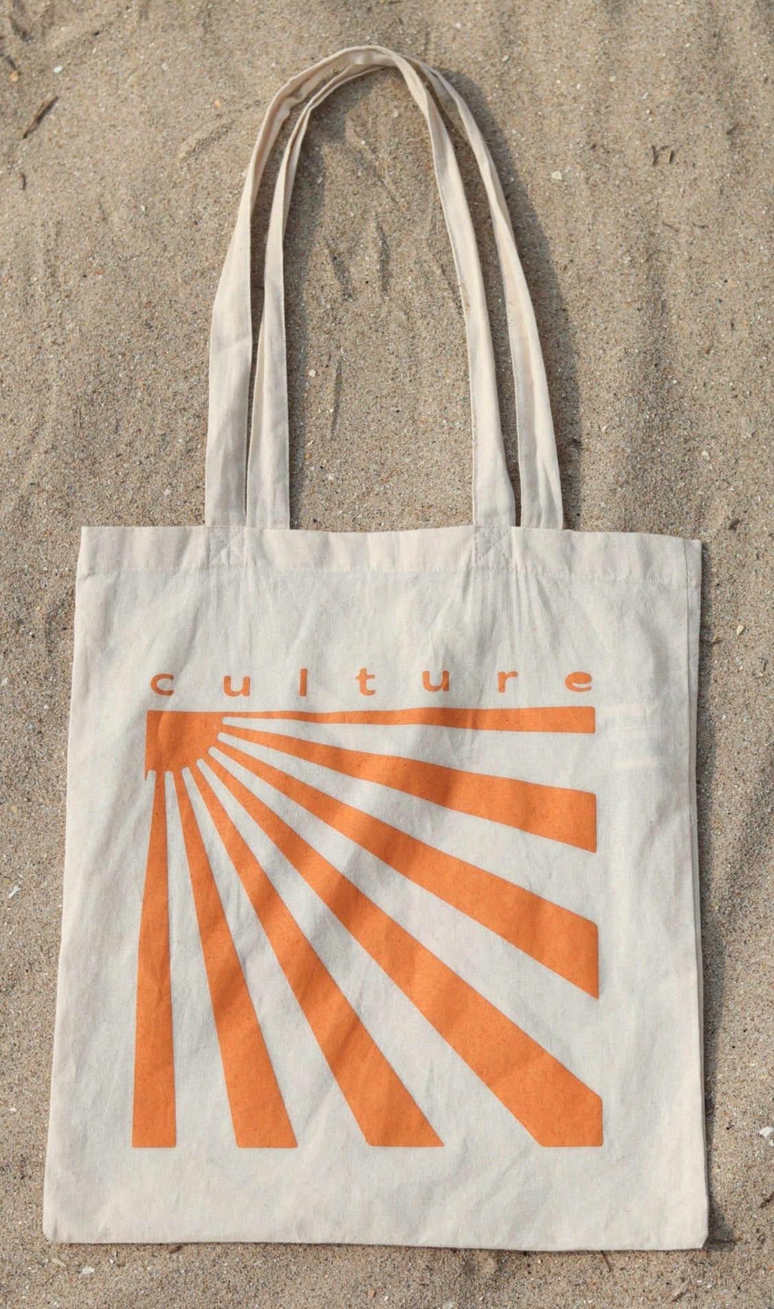 Tote bag Culture Orange