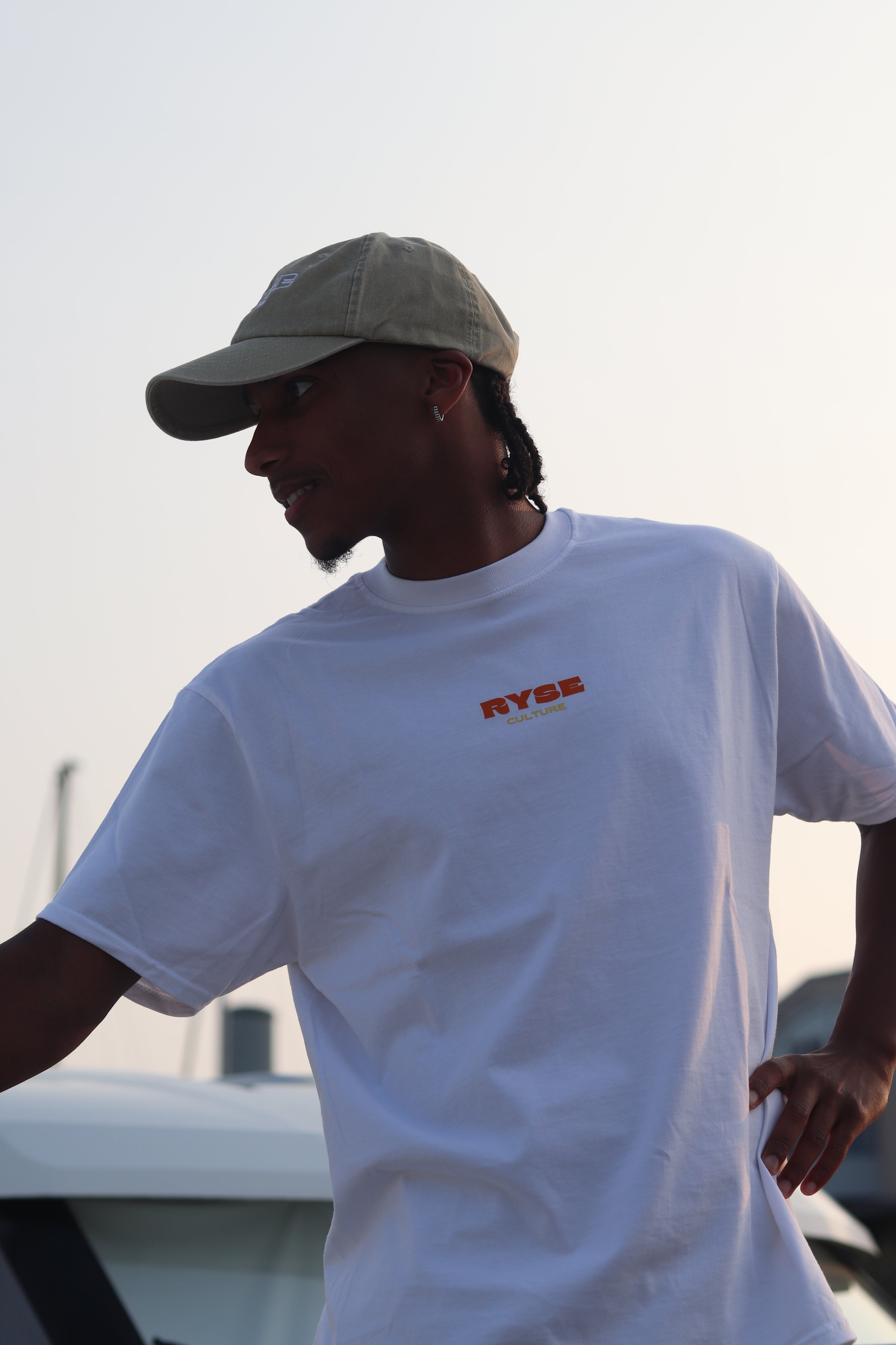 T-shirt sample your time orange