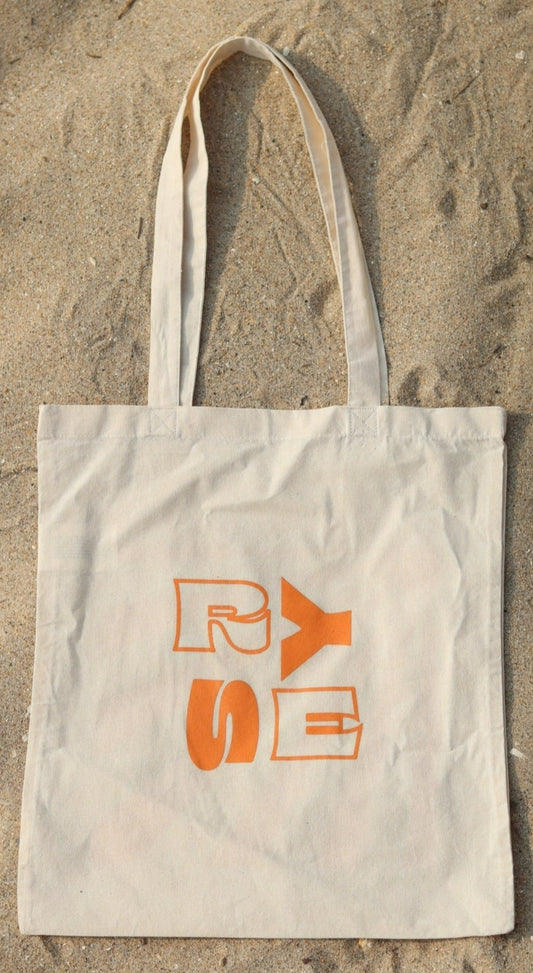 Tote bag Culture Orange