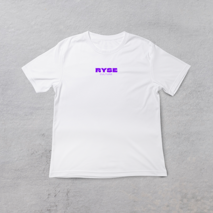 T-shirt sample your time violet